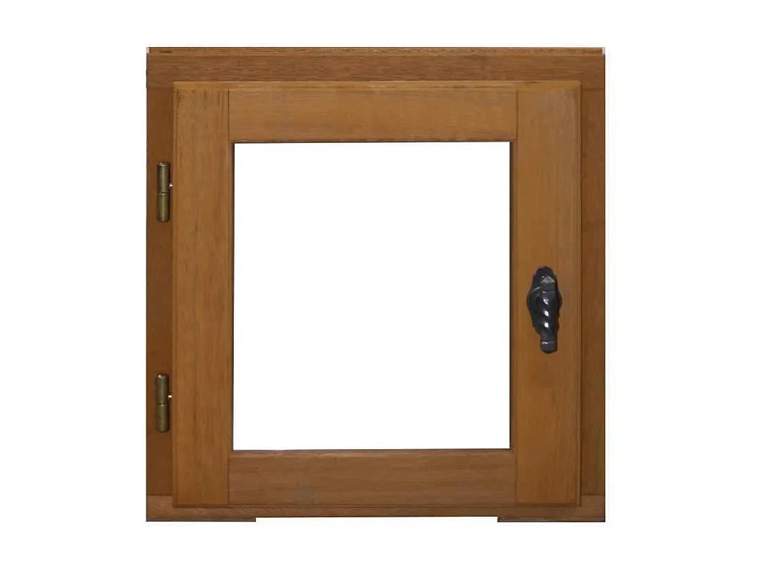 Houten raam 1 blad H 45 x L40 Linker trekribbenpaneel