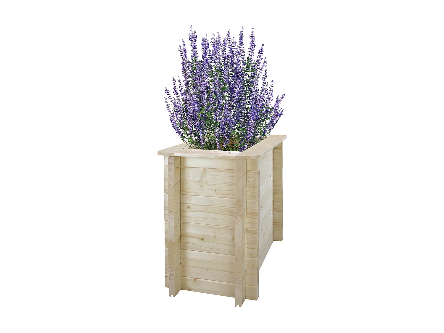Houten buitenmoestuin - 58x38xH57 cm - M611-1