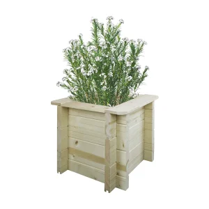 Houten buitenmoestuin – 38x38xH35 cm – M610-1 Houten buitenmoestuin – 38x38xH35 cm – M610-1