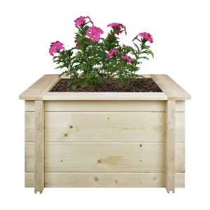 Houten buitenmoestuin – 58x58xH35 cm – M616-1 Houten buitenmoestuin – 58x58xH35 cm – M616-1