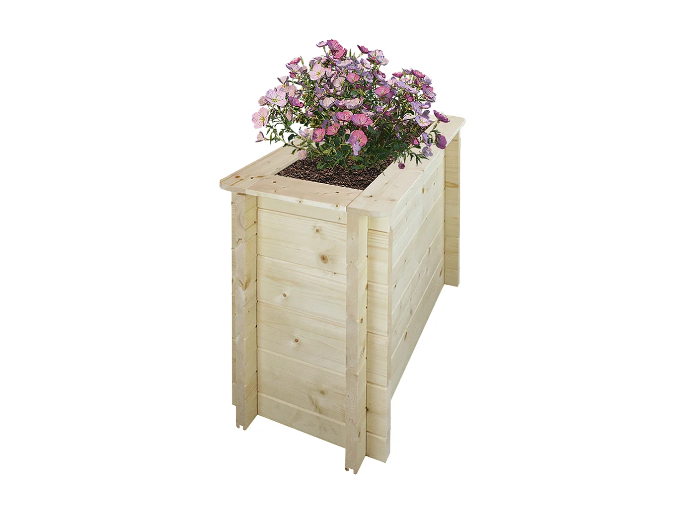 Houten buitenmoestuin - 78x38xH57 cm - M612-1