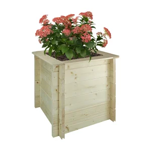 Houten buitenmoestuin – 58x58xH57 cm – M618-1 Houten buitenmoestuin – 58x58xH57 cm – M618-1