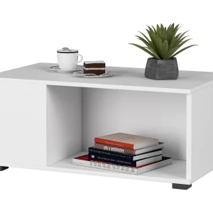 Salontafel Koffietafel JULIET / AKORD Furniture Factory / Wit / 90 x 38 x 51 cm Salontafel Koffietafel JULIET / AKORD Furniture Factory / Wit / 90 x 38 x 51 cm