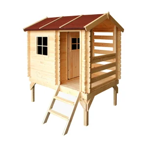 Houten speelhuis voor kinderen H205 x 182 x 146 cm / 1,1 m2 – TIMBELA M501B Houten speelhuis voor kinderen H205 x 182 x 146 cm / 1,1 m2 – TIMBELA M501B