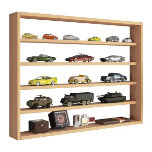 Houten Muurrek Wandvertoningskast Shelf Osado L