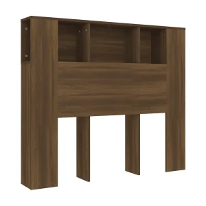 Hoofdbordkast 120×18,5×102,5 cm bruin eikenkleur