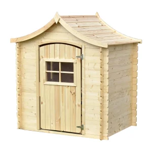 Houten speelhuis voor kinderen H152 x 112 x 146 cm / 1,1 m2 – TIMBELA M550-1 Houten speelhuis voor kinderen H152 x 112 x 146 cm / 1,1 m2 – TIMBELA M550-1