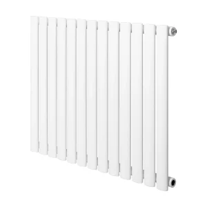 Horizontaal design radiator ovaal – 1 kolom – wit – 600 x 780 mm Horizontaal design radiator ovaal – 1 kolom – wit – 600 x 780 mm
