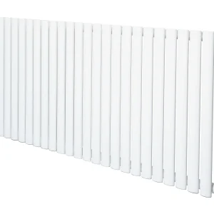 Horizontaal design radiator ovaal – 1 kolom – wit – 600 x 1440 mm Horizontaal design radiator ovaal – 1 kolom – wit – 600 x 1440 mm