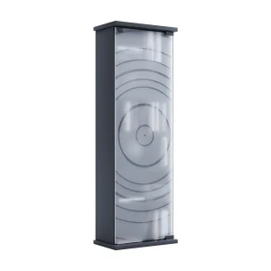 Houten CD DVD Stand Plank Glas Deur Tilano M Houten CD DVD Stand Plank Glas Deur Tilano M