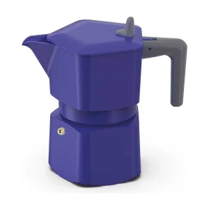 Italiaanse Koffiezetter Pezzetti Pentaexpress 3 Kopjes Aluminium Blauw – Traditionele Mokka Koffie Italiaanse Koffiezetter Pezzetti Pentaexpress 3 Kopjes Aluminium Blauw – Traditionele Mokka Koffie