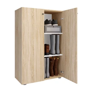 Houten schoenenkast schoenenrek Lona 3 Houten schoenenkast schoenenrek Lona 3