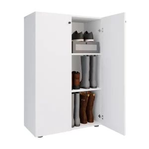 Houten schoenenkast schoenenrek Lona 3 Houten schoenenkast schoenenrek Lona 3