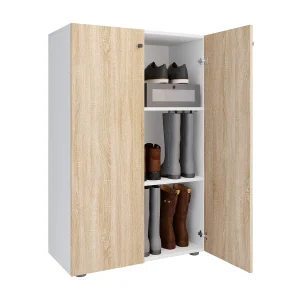 Houten schoenenkast schoenenrek Lona 3 Houten schoenenkast schoenenrek Lona 3