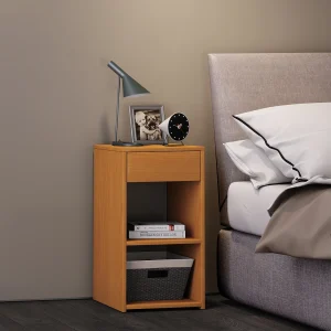 Houten nachtkastje Sledo lade Maxi Houten nachtkastje Sledo lade Maxi
