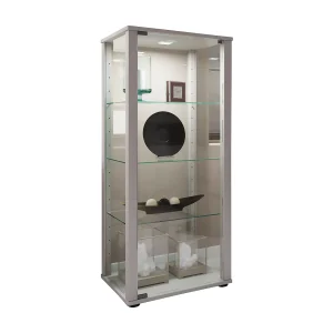 Houten glas showcase collectie vitrine Kavisa M