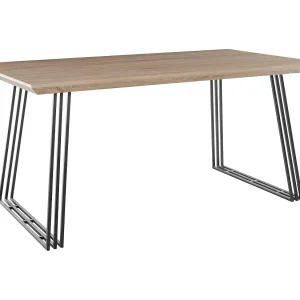 Kairo Eettafel 160 Eiken Zwart Kairo Eettafel 160 Eiken Zwart