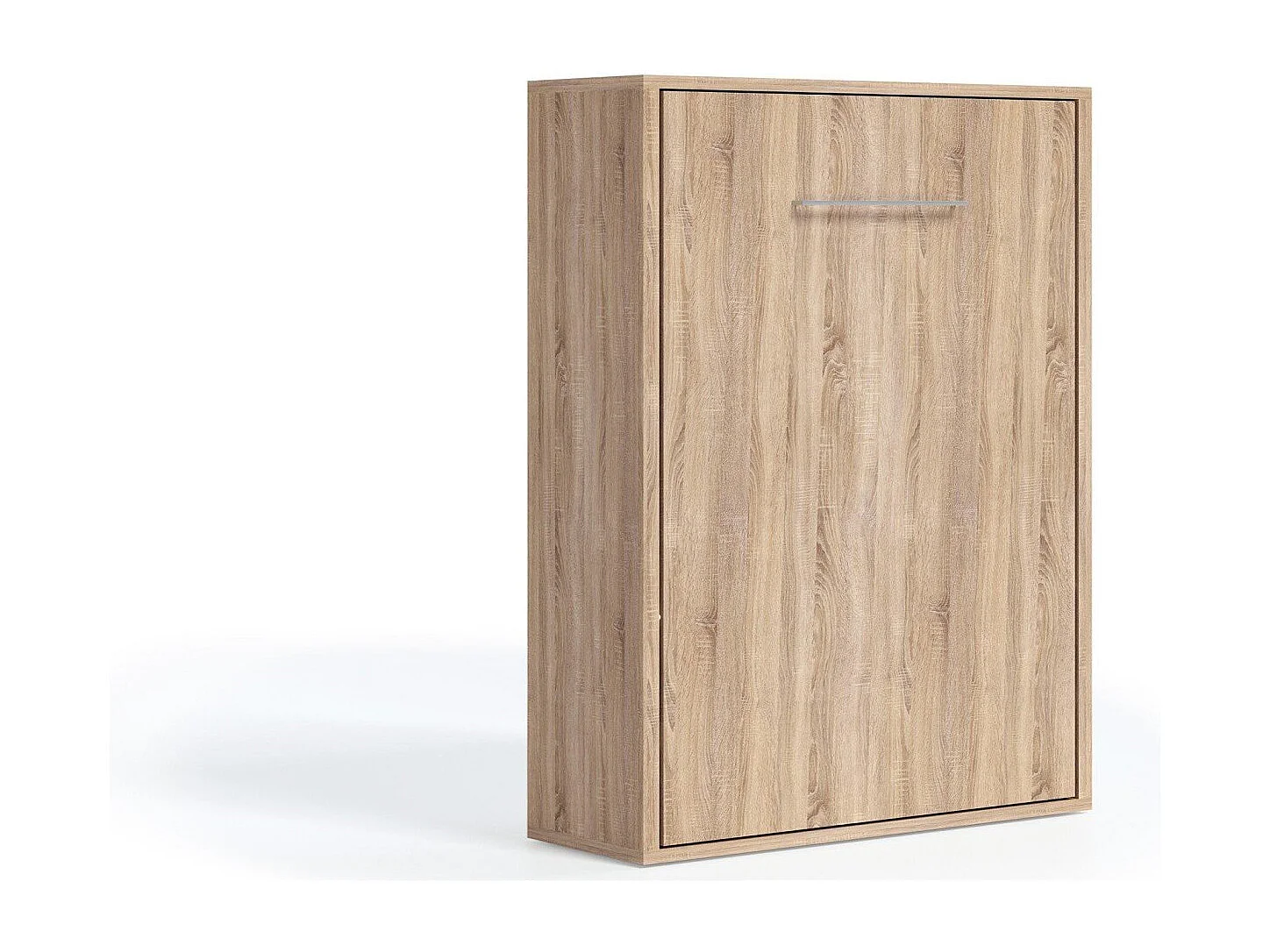 Horizontaal opklapbed met bureau licht eiken cambrian 90x190 TOULON