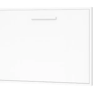Horizontaal opklapbed mat wit 90×190 CANNES Horizontaal opklapbed mat wit 90×190 CANNES