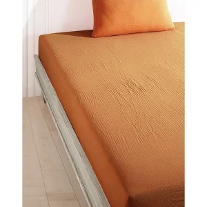Hoeslaken 140×190 cm katoen gaas mousseline