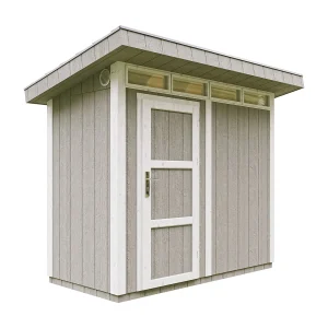 Houten tuinhuis LP SmartSide 3m2/L161xL293xH239 cm – Timbela M901-TUNDRA GREY