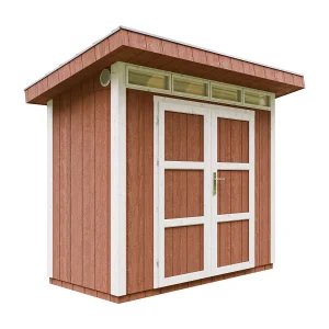 Houten tuinhuis LP SmartSide 3m2/L161xL293xH239 cm – Timbela M901A-REDWOOD RED