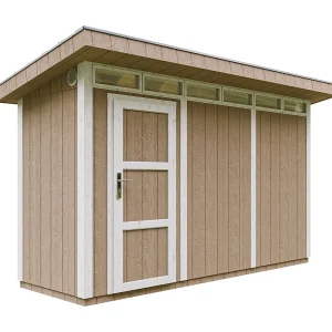 Houten tuinhuis LP SmartSide 4m2 /L161xL412xH239 cm – Timbela M902-TERRA BROWN