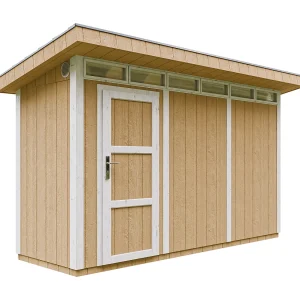 Houten tuinhuis LP SmartSide 4m2 /L161xL412xH239 cm – Timbela M902-HARVEST HONEY