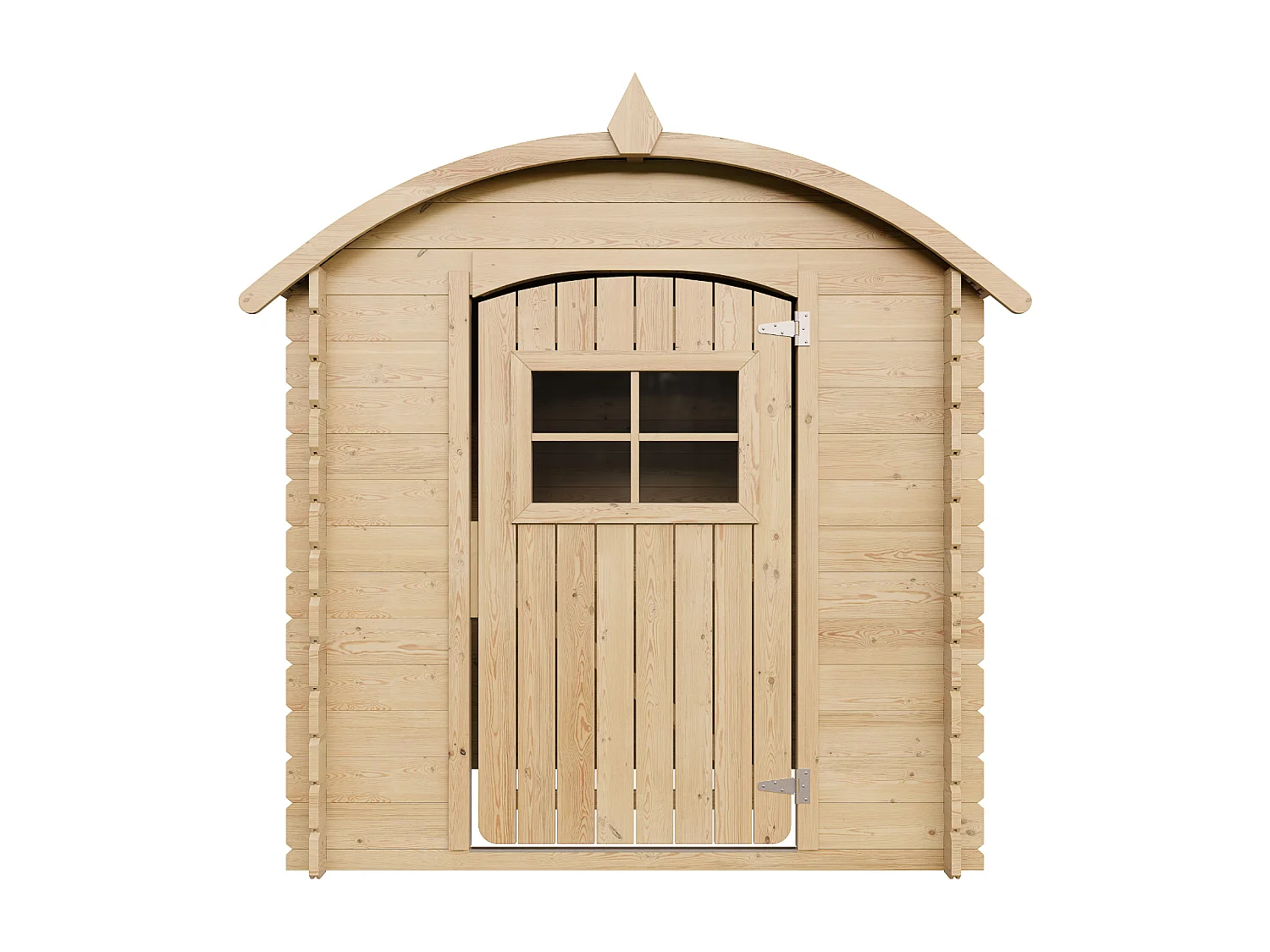 Houten speelhuis voor kinderen B3'8 x D1.80 x H1.00 meter - TIMBELA M505