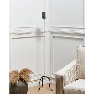 Kaarshouder ALMADA Metaal 118 cm Zwart