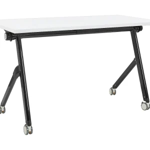 Inklapbaar bureau BENDI Wit 120 cm 60 cm met wielen Inklapbaar bureau BENDI Wit 120 cm 60 cm met wielen
