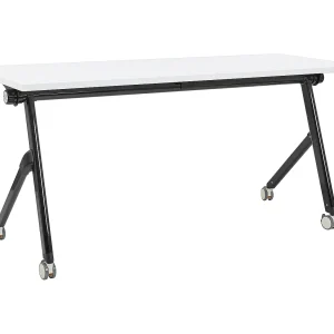 Inklapbaar bureau BENDI Wit 160 cm 60 cm met wielen Inklapbaar bureau BENDI Wit 160 cm 60 cm met wielen
