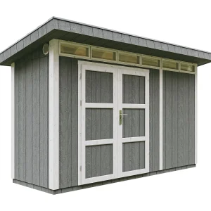 Houten tuinhuis LP SmartSide 4m2 /L161xL412xH239 cm – Timbela M902A-CAVERN STEEL