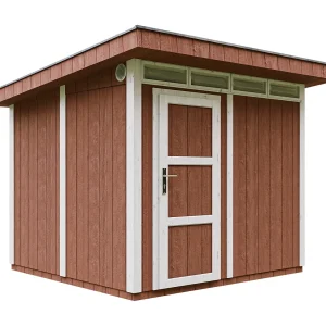 Houten tuinhuis LP SmartSide 6m2 /L294xL279xH237 cm – Timbela M903-REDWOOD RED