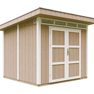 Houten tuinhuis LP SmartSide 6m2 /L294xL279xH237 cm – Timbela M903A-TERRA BROWN Houten tuinhuis LP SmartSide 6m2 /L294xL279xH237 cm – Timbela M903A-TERRA BROWN