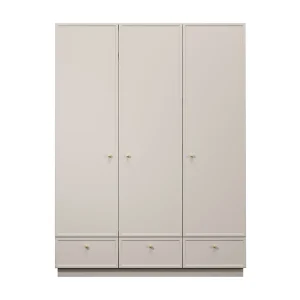 Kasjmier kledingkast met 3 deuren en 3 lades, 150 x 200 cm Kasjmier kledingkast met 3 deuren en 3 lades, 150 x 200 cm