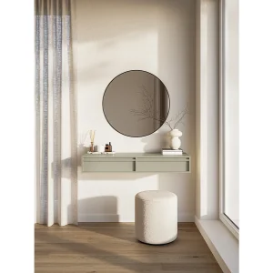 Kaptafel – 110 cm – met lades – hangend – greige – EVO