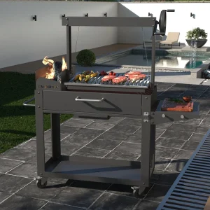 Houten barbecue Parilla V Lenagrill – Koken zonder vlammen, professionele vuurkorf Houten barbecue Parilla V Lenagrill – Koken zonder vlammen, professionele vuurkorf