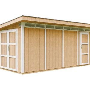 Houten tuinhuis LP SmartSide 8.52 + 2.95 m² – Timbela M905C – HARVEST HONEY Houten tuinhuis LP SmartSide 8.52 + 2.95 m² – Timbela M905C – HARVEST HONEY