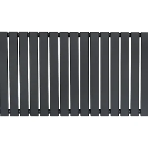 Horizontale platte design radiator – 1 kolom – antraciet grijs – 600 x 1190mm Horizontale platte design radiator – 1 kolom – antraciet grijs – 600 x 1190mm