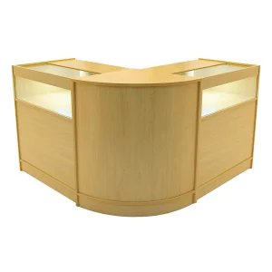 Iris LED Winkel Toonbank Set CM60 & 2 x B900 – Esdoorn Iris LED Winkel Toonbank Set CM60 & 2 x B900 – Esdoorn