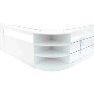 Hyperion LED Winkel Toonbank Set K1500, B1500, TB60 & LM60 – Wit