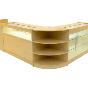 Hyperion LED Winkel Toonbank Set K1500, B1500, TB60 & LM60 – Esdoorn