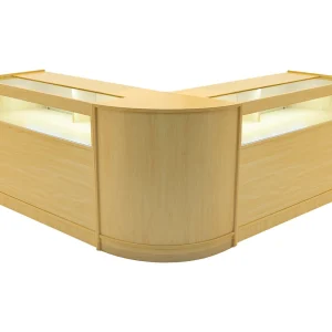 Iris LED Winkel Toonbank Set CM60 & 2 x B1200 – Esdoorn Iris LED Winkel Toonbank Set CM60 & 2 x B1200 – Esdoorn