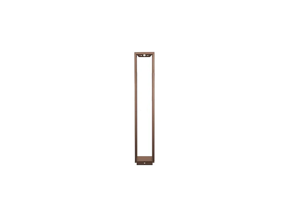 Accueil Lanterne Solaire LED Corten 100cm 2.2W Fonctionne sur Batterie IP54 Zafferano