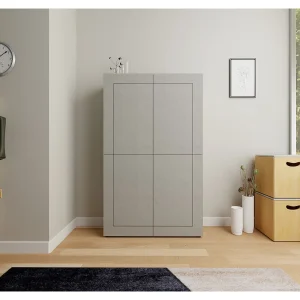 Hoge kast 4 deuren 100x35x165 cm Elios kasjmier Hoge kast 4 deuren 100x35x165 cm Elios kasjmier