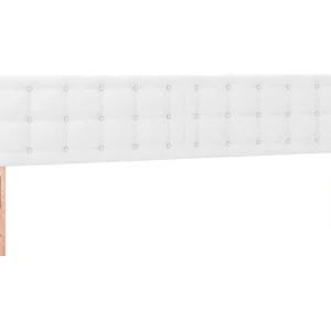 Hoofdborden 160x5x78/88 cm kunstleer wit Hoofdborden 160x5x78/88 cm kunstleer wit