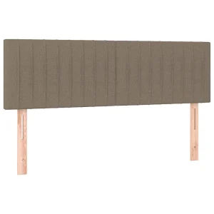 Hoofdborden 144x5x78/88 cm stof taupe Hoofdborden 144x5x78/88 cm stof taupe