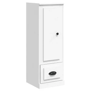 Hoge kast 36,35,5×103,5 cm bewerkt hout wit Hoge kast 36,35,5×103,5 cm bewerkt hout wit