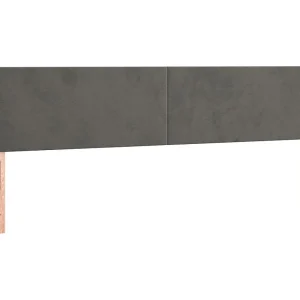 Hoofdborden 160x5x78/88 cm fluweel donkergrijs Hoofdborden 160x5x78/88 cm fluweel donkergrijs